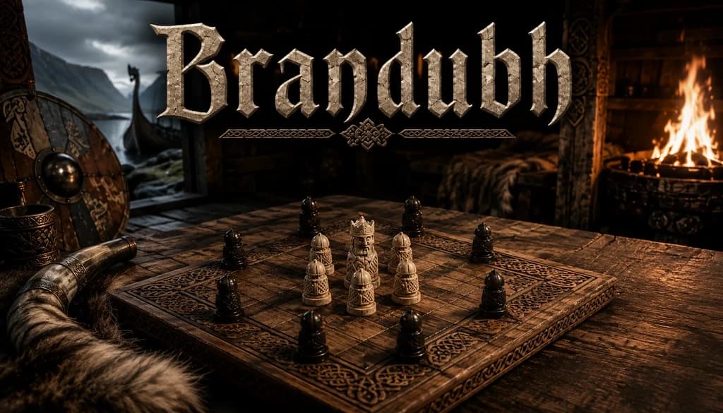 Brandubh — screenshot of the browser game