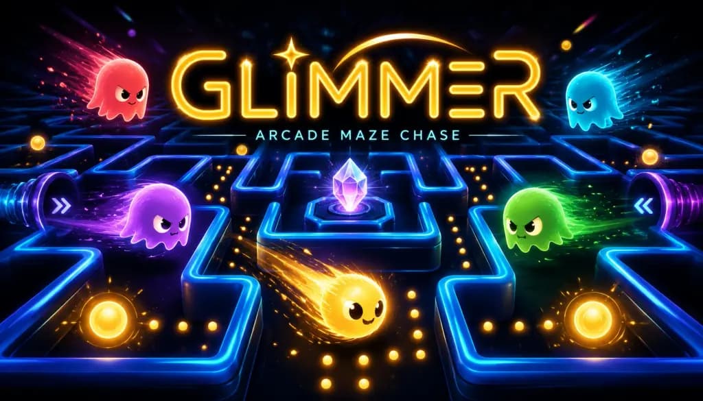 Glimmer — screenshot of the browser game