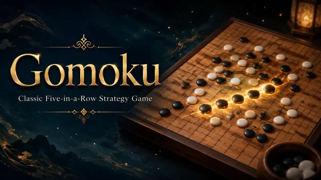 Gomoku — screenshot of the browser game