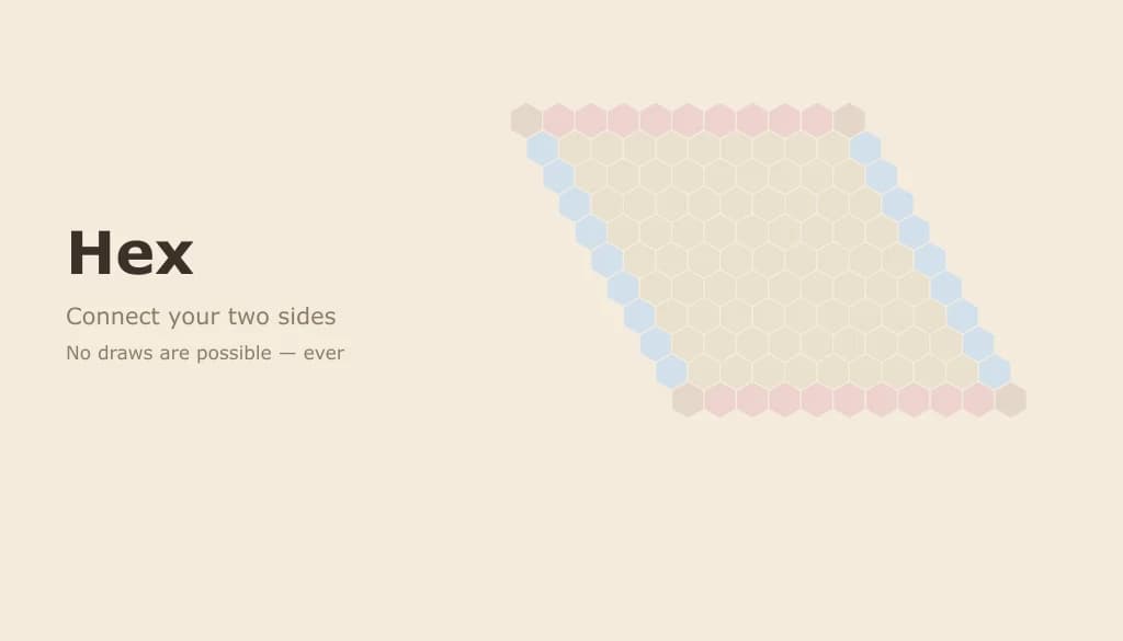 Hex — screenshot of the browser game