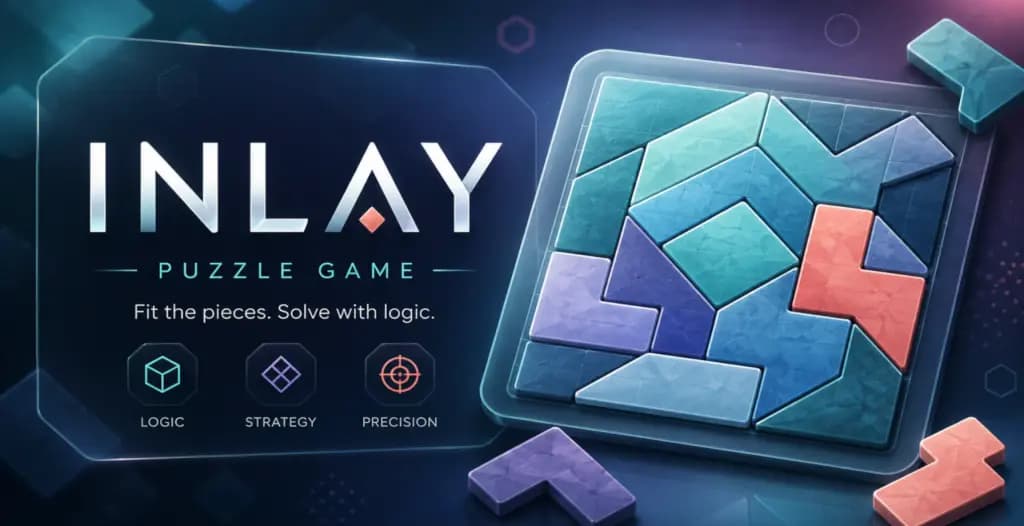 Inlay — screenshot of the browser game