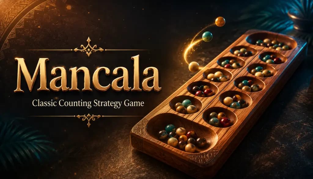Mancala — screenshot of the browser game