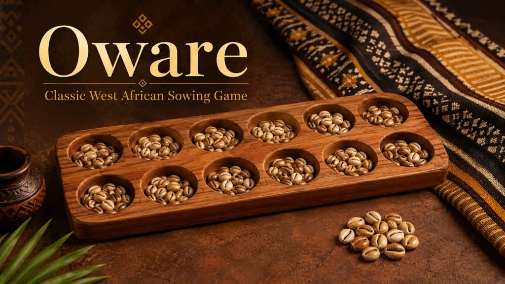 Oware — screenshot of the browser game