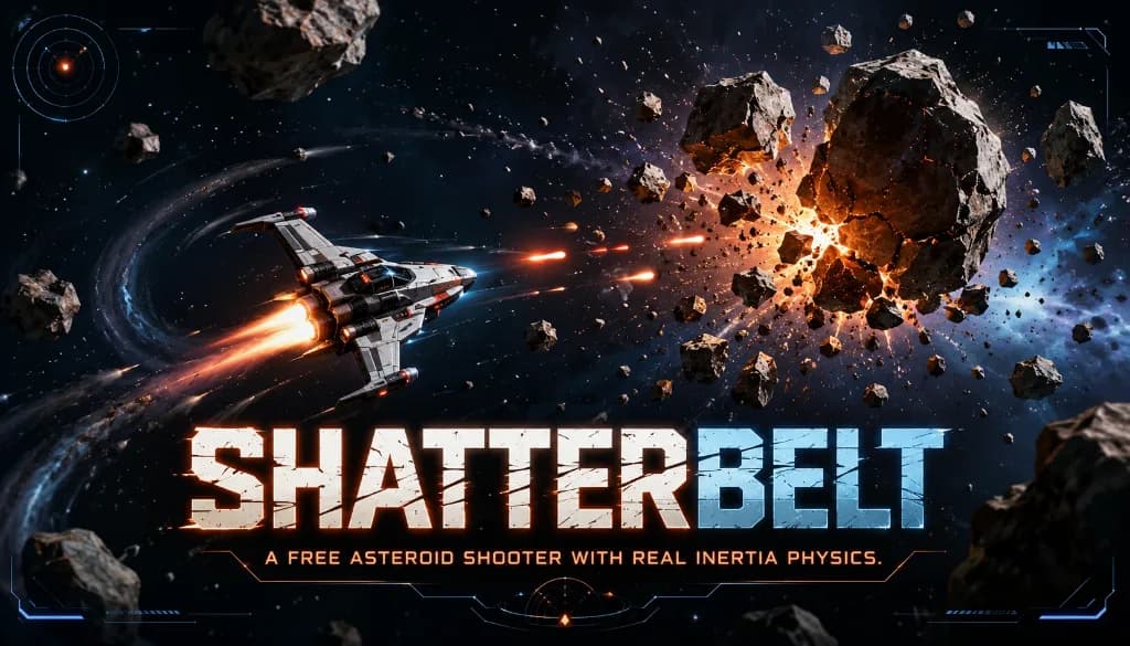 Shatterbelt — screenshot of the browser game