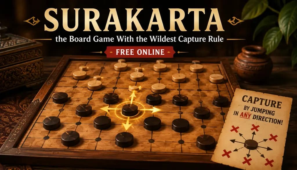 Surakarta — screenshot of the browser game